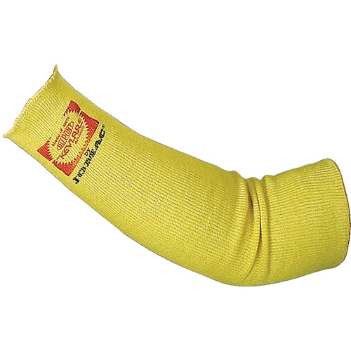 Manchons tubulaire 1 &eacute;paisseur, Kevlar, 10", ANSI niveau 3/ASTM F-1790, Jaune Brunswick Fyr & Safety