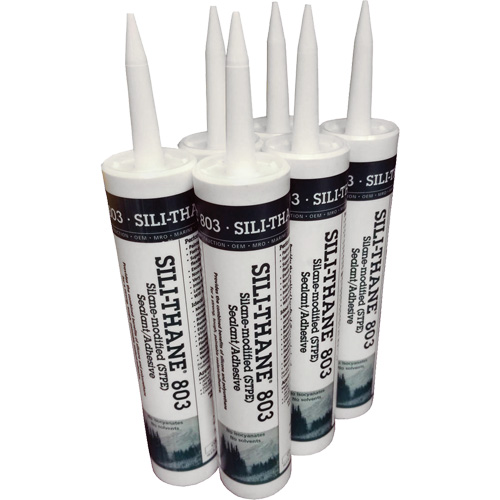 Cartouches de produit d'&eacute;tanch&eacute;it&eacute; Sili-Thane 803, P&acirc;te, 10,3 oz. Brunswick Fyr & Safety