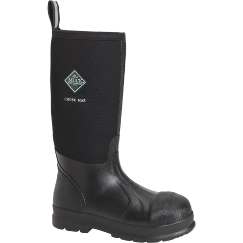 Bottes de s&eacute;curit&eacute; Chore Max, Caoutchouc, Embout Composite, Pointure 10, Semelle R&eacute;sistant aux perforations Brunswick Fyr & Safety