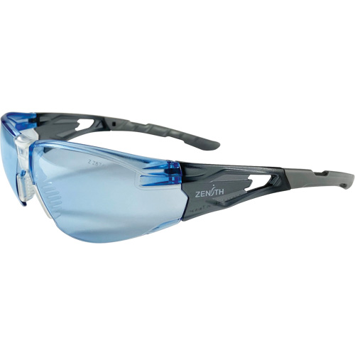 Z2900 Series Safety Glasses, Blue Lens, Anti-Scratch, ANSI Z87+/Meets/Exceeds CSA Z94.3 Brunswick Fyr & Safety