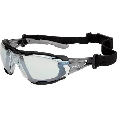 Z2900 Series Safety Glasses with Foam Gasket, Indoor/Outdoor Mirror Lens, Anti-Scratch, ANSI Z87+/Meets/Exceeds CSA Z94.3 Brunswick Fyr & Safety
