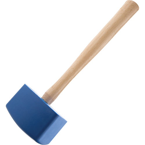 Ergotech Soft Anti-Impact Mallet, Wood Handle, 12-1/2" L Brunswick Fyr & Safety