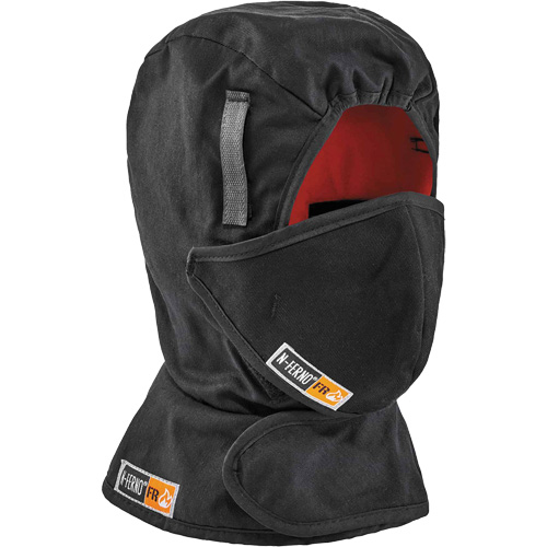 Doublure de casque de s&eacute;curit&eacute; d'hiver r&eacute;sistante au feu N-Ferno avec cache-bouche Brunswick Fyr & Safety