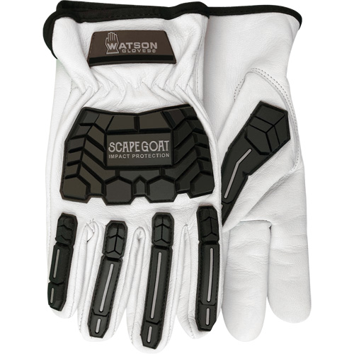 Scape Goat Impact Gloves, X-Large, Goatskin Palm, Slip-On Cuff Brunswick Fyr & Safety