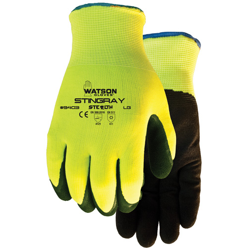 Stealth Stingray Insulated Gloves, X-Large, Nitrile Coating, 13 Gauge, Polyester Shell Brunswick Fyr & Safety