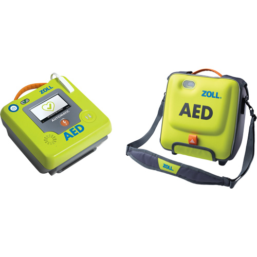 Trousse DEA AED 3 avec mallette de transport, Automatique, Anglais, Classe 4 Brunswick Fyr & Safety