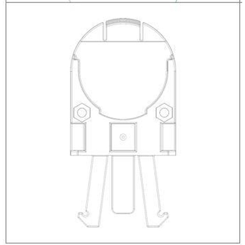 Adaptateur de casque de s&eacute;curit&eacute; pour serre-t&ecirc;tes VeriShield de Howard Leight Brunswick Fyr & Safety