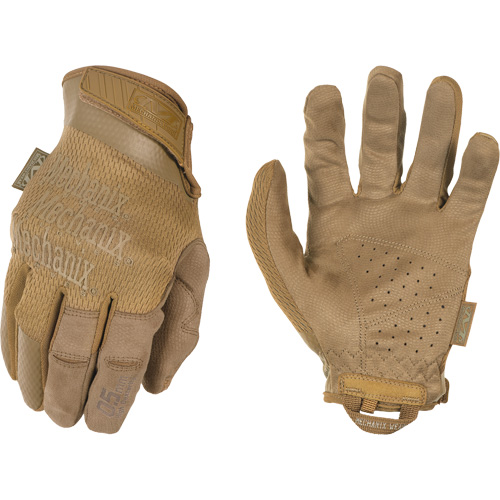 Coyote Tactical Shooting Gloves, Synthetic Palm, Size Small/8 Brunswick Fyr & Safety