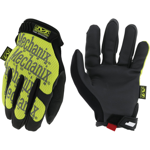 Original&reg; High-Visibility Work Gloves, Synthetic Palm, Size Medium/9 Brunswick Fyr & Safety