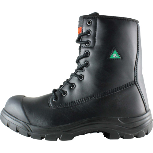 Bottes de travail Storm, Cuir, Embout Acier, Taille 7, Imperm&eacute;able Brunswick Fyr & Safety
