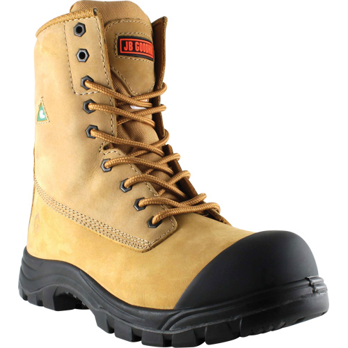 Bottes de travail Attack, Cuir, Embout Acier, Taille 7 Brunswick Fyr & Safety