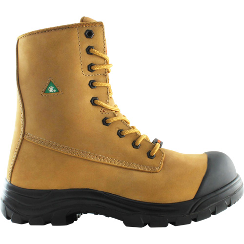 Bottes de travail Storm, Cuir, Embout Acier, Taille 7, Imperm&eacute;able Brunswick Fyr & Safety