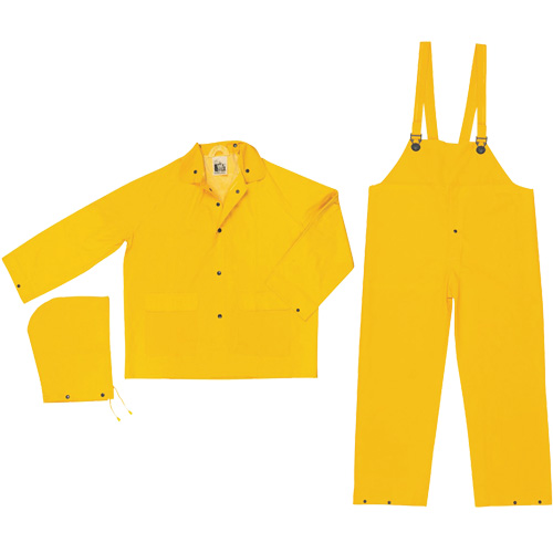 Classic Series Limited Flammability Rain Suit, Large, Yellow Brunswick Fyr & Safety