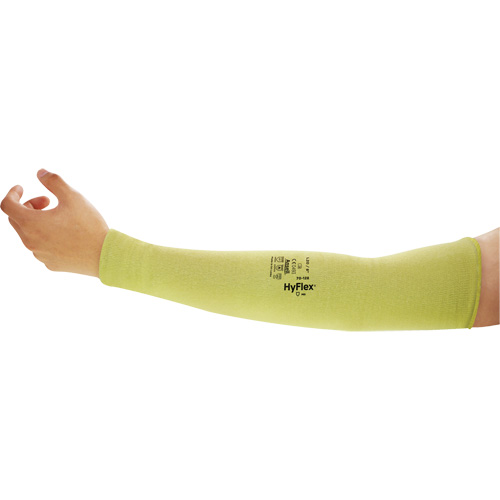 Manchon r&eacute;sistant aux coupures HyFlex Goldknit, Kevlar, 8", ASTM ANSI niveau A3/EN 388 niveau 3, Jaune Brunswick Fyr & Safety