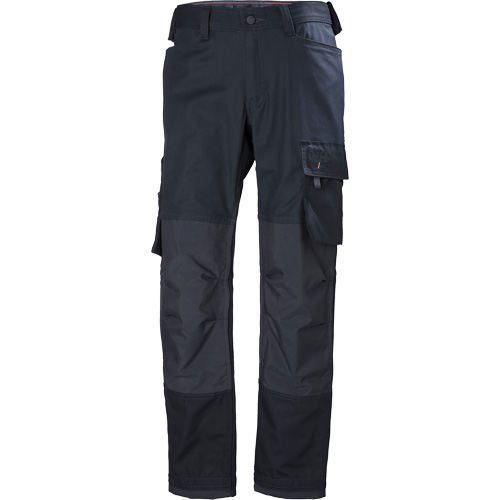 Oxford Work Pants, Cotton, Navy Blue, Size 42 Brunswick Fyr & Safety