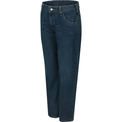 Jeans pour hommes &agrave; coupe droite &eacute;lastique, Tour de taille 30 Brunswick Fyr & Safety