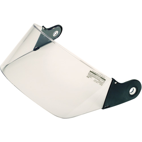 Fire & Rescue Faceshield Visor, Polycarbonate, Clear Tint Brunswick Fyr & Safety