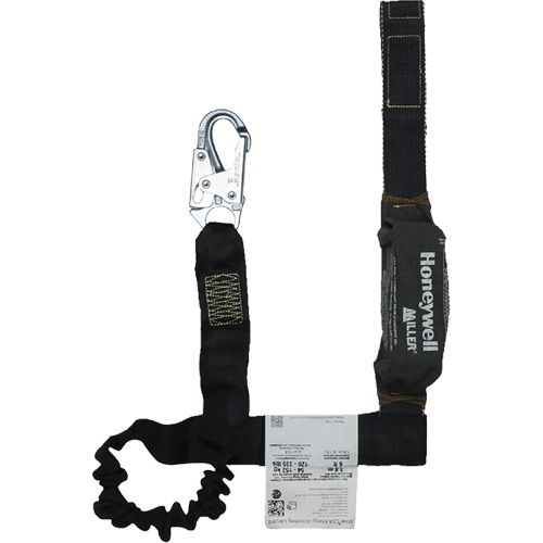 Miller&reg; Arc-Rated Shock-Absorbing Lanyard, 6', Locking Snap Hook Center, Locking Snap Hook Leg Ends, Kevlar&reg; Brunswick Fyr & Safety