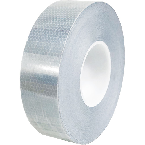 Conspicuity Tape, 2" W x 150' L, White Brunswick Fyr & Safety