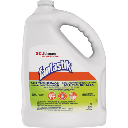 Fantastik&reg; Professional Multi-Surface Disinfectant & Degreaser, 3.78 L, Jug Brunswick Fyr & Safety
