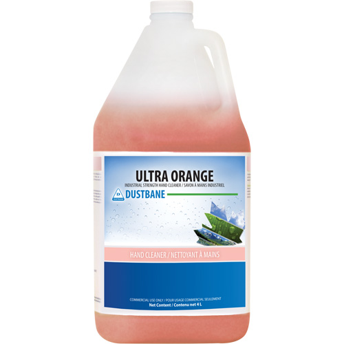 Nettoyant pour les mains Ultra Orange, Liquide, 4 L, Cruche, Parfum&eacute; Brunswick Fyr & Safety