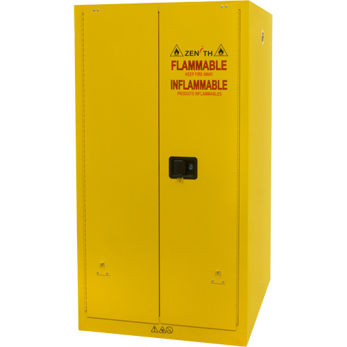 Armoire pour produits inflammables, 60 gal., 2 Porte(s), 34" La x 65" h x 34" p Brunswick Fyr & Safety