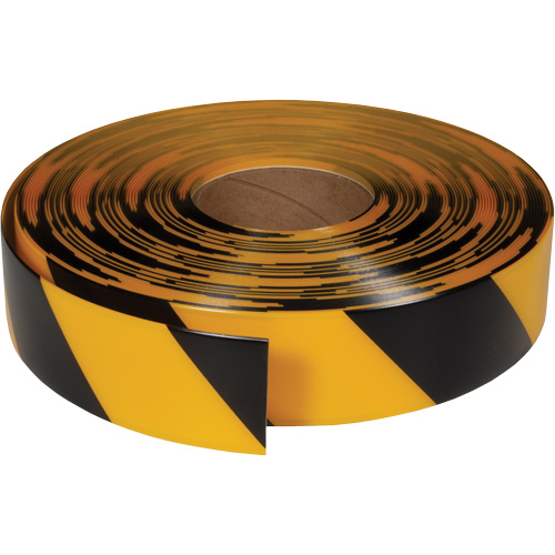 ArmorStripe&reg; Ultra Durable Floor Tape, 2" x 100', PVC, Black and Yellow Brunswick Fyr & Safety