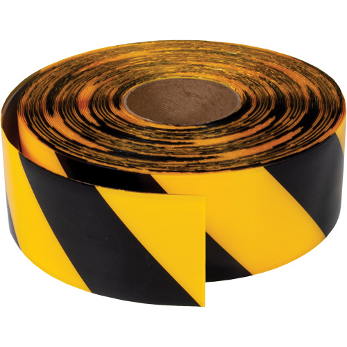 ArmorStripe&reg; Ultra Durable Floor Tape, 3" x 100', PVC, Black and Yellow Brunswick Fyr & Safety