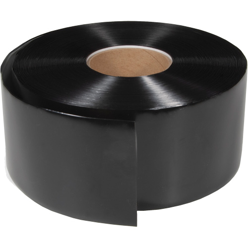 ArmorStripe&reg; Ultra Durable Floor Tape, 4" x 100', PVC, Black Brunswick Fyr & Safety