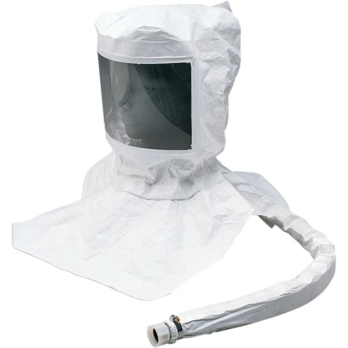 Replacement Tyvek&reg; Maintenance Free Hood Assembly with Suspension, Universal, Soft Top, Single Shroud Brunswick Fyr & Safety