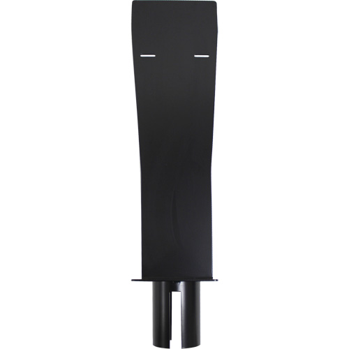 Porte-distributeur pour poteaux de barri&egrave;re pour le contr&ocirc;le des foules, Noir Brunswick Fyr & Safety