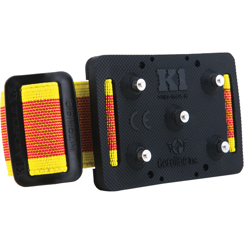 Intrinsic Mid-Sole Ice Cleats, Polymer Blend, Stud Traction, One Size Brunswick Fyr & Safety