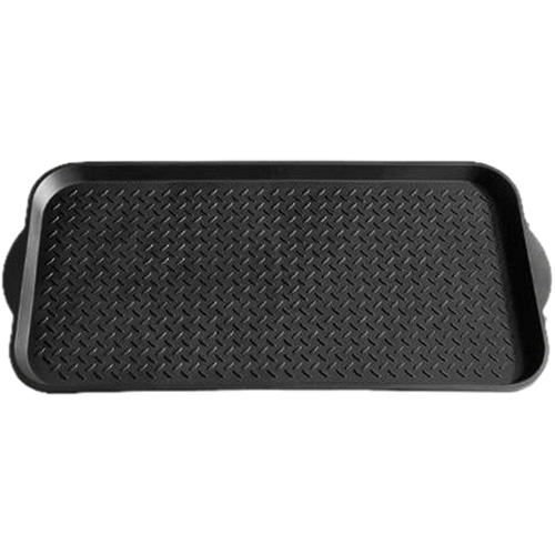 Boot Tray, Plastic, Black, 19" L x 39" W Brunswick Fyr & Safety