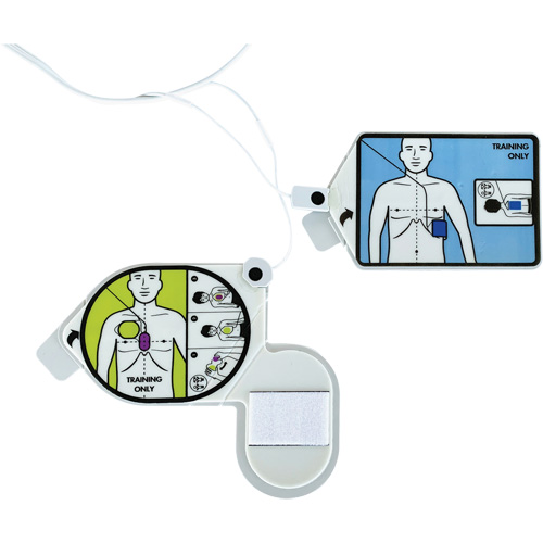 Trainer CPR Uni-Padz&reg; Electrode Replacement Adhesive Gels, Zoll AED 3 For, Non-Medical Brunswick Fyr & Safety