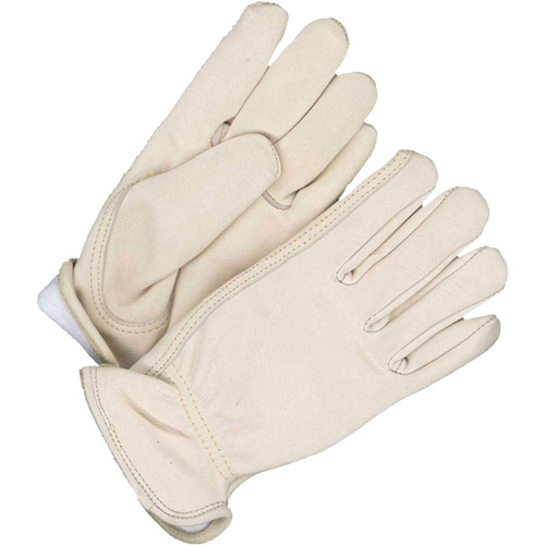 Gants de conducteur isol&eacute;s pour femmes, 9, Paume en Cuir fleur de vache, Molleton Brunswick Fyr & Safety