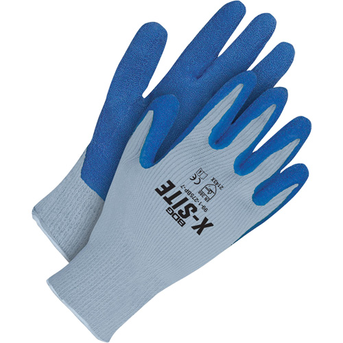 Gants X-Site, 6, R&ecirc;vetement Latex, Enveloppe en Polyester/Coton Brunswick Fyr & Safety