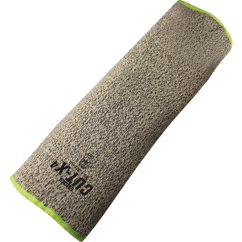 Cut-X Cut Resistant Sleeve, Fibreglass/Polyethylene, 20", ASTM ANSI Level A4, Grey Brunswick Fyr & Safety