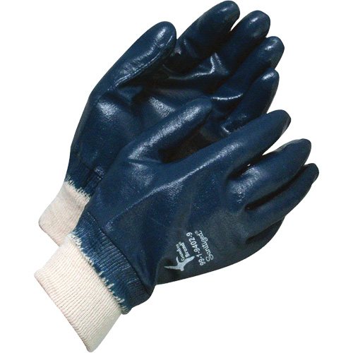 Coated Gloves, 8, Nitrile Coating, Jersey Shell Brunswick Fyr & Safety