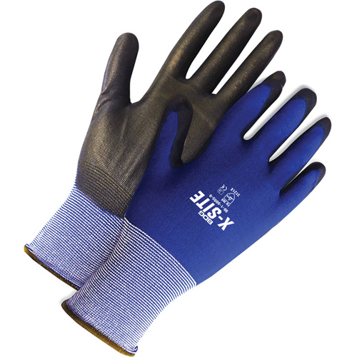 Gants enduits X-Site, 6, R&ecirc;vetement Polyur&eacute;thane, Calibre 18, Enveloppe en Nylon Brunswick Fyr & Safety