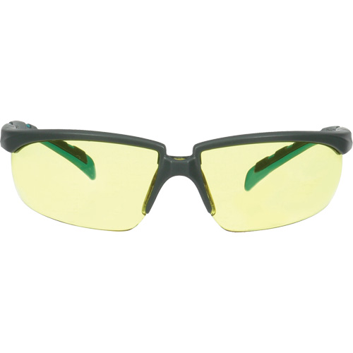 Lunettes de s&eacute;curit&eacute; de la s&eacute;rie Solus 2000, Lentille Ambr&eacute;e, Antibu&eacute;e/Anti-&eacute;gratignures, ANSI Z87+ Brunswick Fyr & Safety