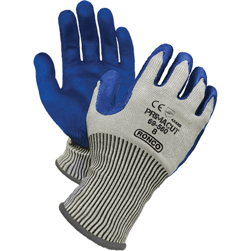 Gants r&eacute;sistant &agrave; la coupe PrimaCut, Taille 8, Calibre 13, Rev&ecirc;tement Nitrile, Enveloppe en PEHP, ANSI/ISEA 105 niveau 4/EN 388 niveau 5 Brunswick Fyr & Safety