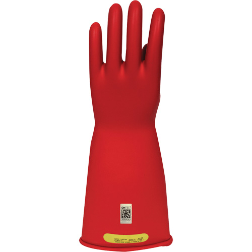 Arcguard Rubber Voltage Gloves, Size 8, 10" L Brunswick Fyr & Safety