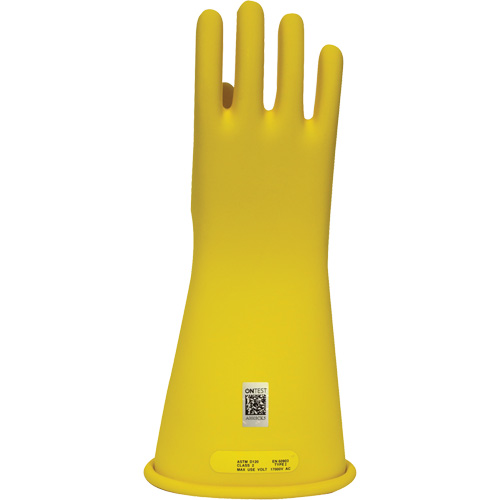 Gants en caoutchouc pour travaux &eacute;lectriques Arcguard, Taille 8, 10" lo Brunswick Fyr & Safety