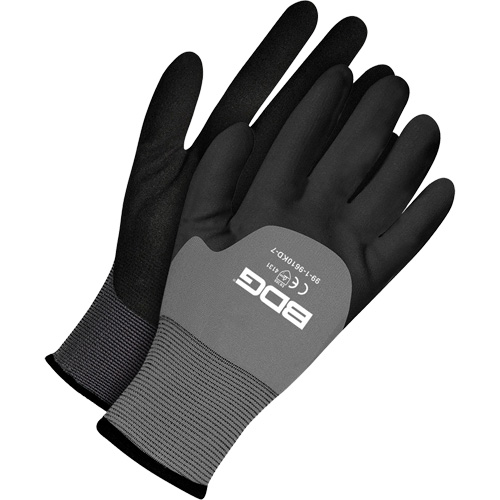 X-Site Coated Gloves, 6, Nitrile Coating, 15 Gauge, Nylon/Spandex Shell Brunswick Fyr & Safety