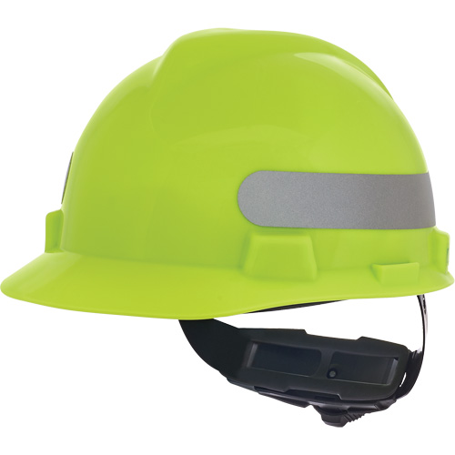 V-Gard&reg; Slotted Hard Hat, Meets CSA Type 1, Ratchet Suspension, Non-Vented Brunswick Fyr & Safety