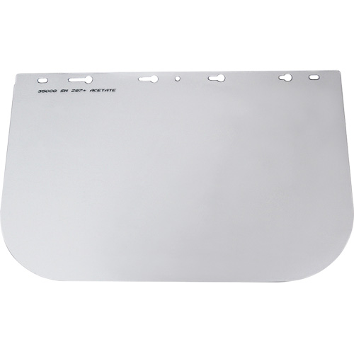 390 Series Replacement Faceshield, Acetate, Clear Tint Brunswick Fyr & Safety