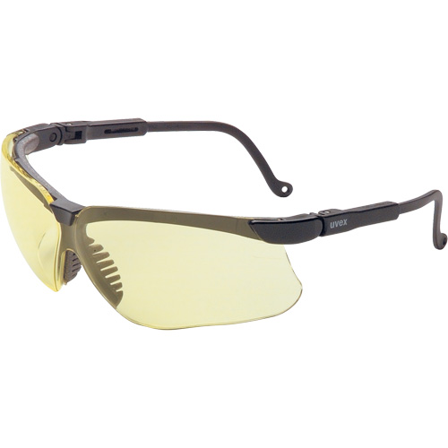 Uvex HydroShield&reg; Genesis&reg; Safety Glasses, Amber Lens, Anti-Fog/Anti-Scratch, ANSI Z87+/Meets/Exceeds CSA Z94.3 Brunswick Fyr & Safety