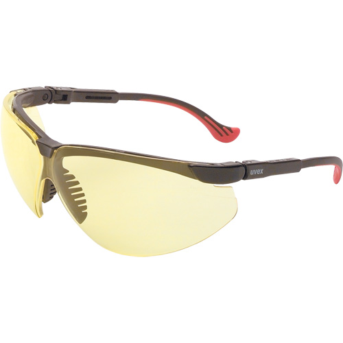 Uvex HydroShield&reg; Genesis&reg; XC Safety Glasses, Amber Lens, Anti-Fog/Anti-Scratch, ANSI Z87+/Meets/Exceeds CSA Z94.3 Brunswick Fyr & Safety
