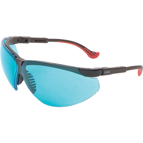 Uvex HydroShield&reg; Genesis&reg; XC Safety Glasses, SCT-Blue Lens, Anti-Fog/Anti-Scratch, ANSI Z87+/Meets/Exceeds CSA Z94.3 Brunswick Fyr & Safety