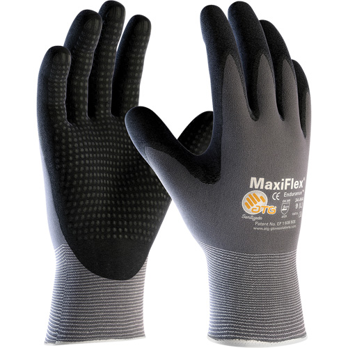 ATG MaxiFlex&reg; Endurance Coated Gloves, Small, Foam Nitrile Coating, 15 Gauge, Nylon/Lycra&reg; Shell Brunswick Fyr & Safety